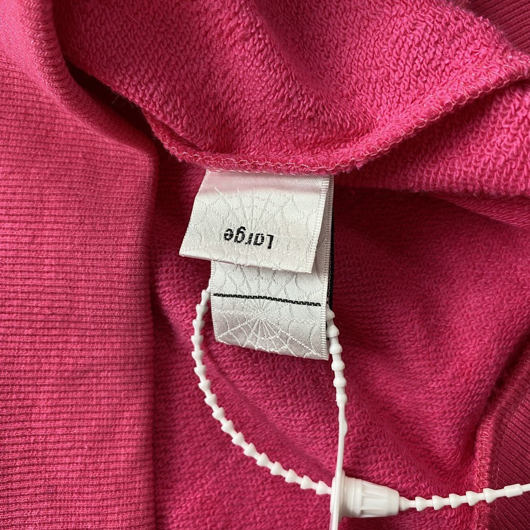 SP5DER P*NK V2 HOODIE PINK - Sin Sity Reps