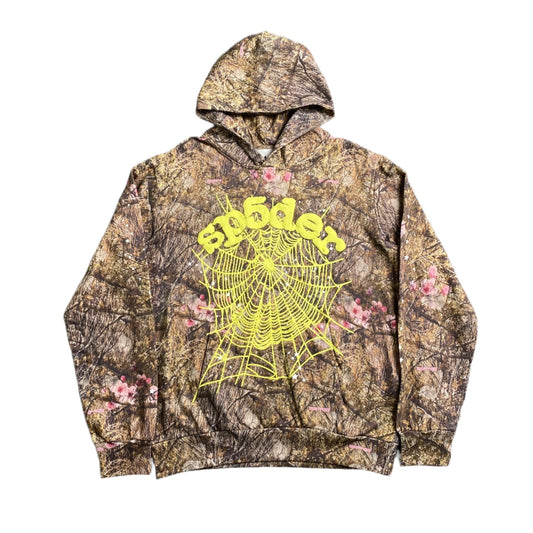 SP5DER REAL TREE OG WEB HOODIE CAMO - Sin Sity Reps