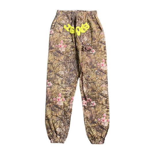 SP5DER REAL TREE OG WEB SWEATPANTS CAMO - Sin Sity Reps