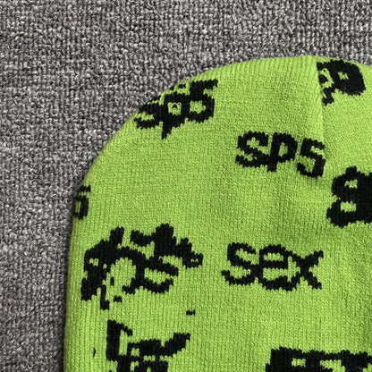 SP5DER SEX SKULLY SLIME GREEN - Sin Sity Reps