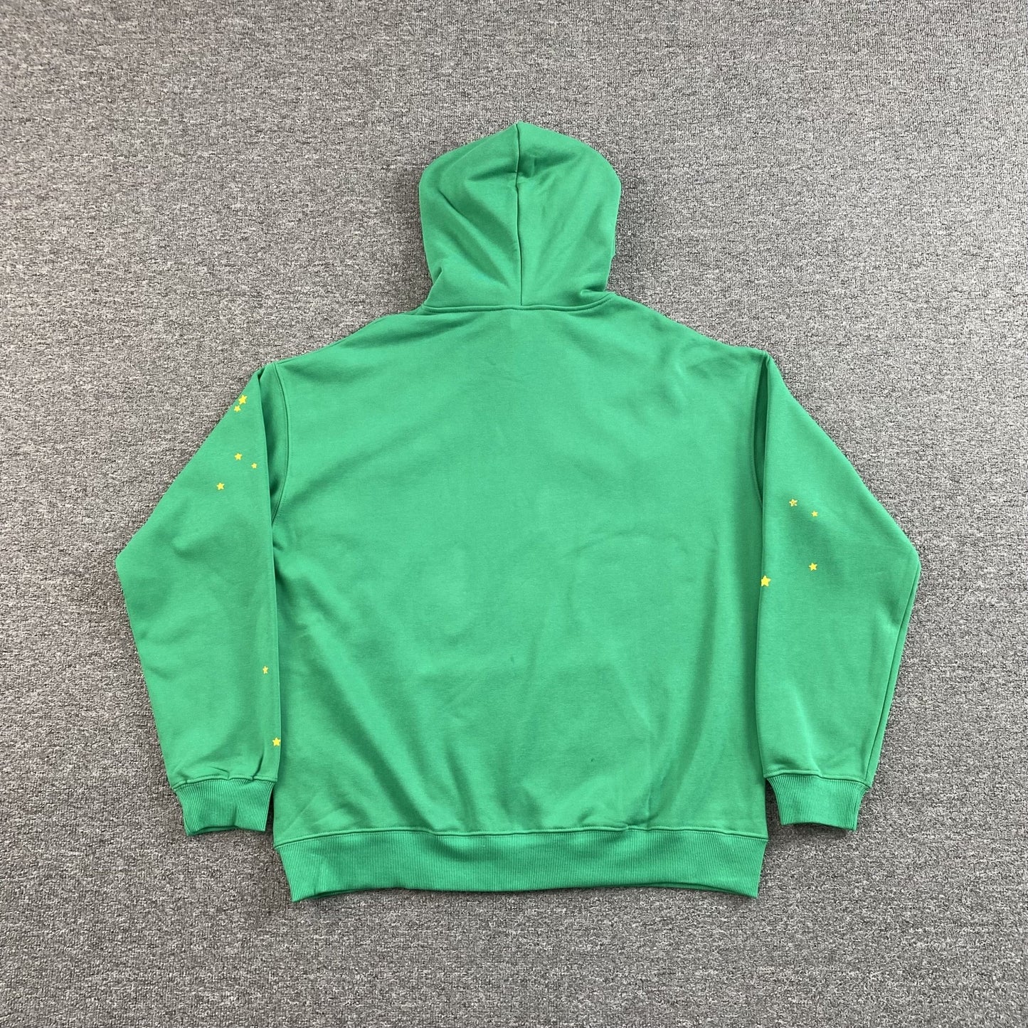 SP5DER STAR OG WEB V2 HOODIE SLIME GREEN - Sin Sity Reps