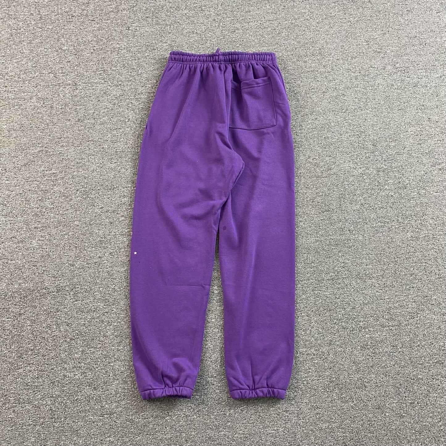 SP5DER STAR OG WEB V2 SWEATPANTS SLIME PURPLE - Sin Sity Reps