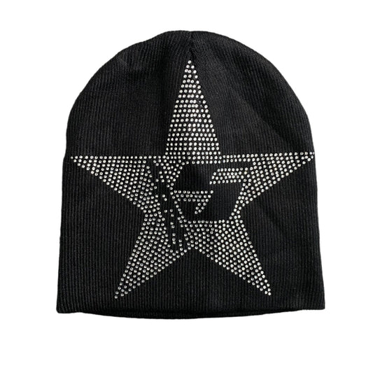 SP5DER STAR RHINESTONE SKULLY BLACK - Sin Sity Reps