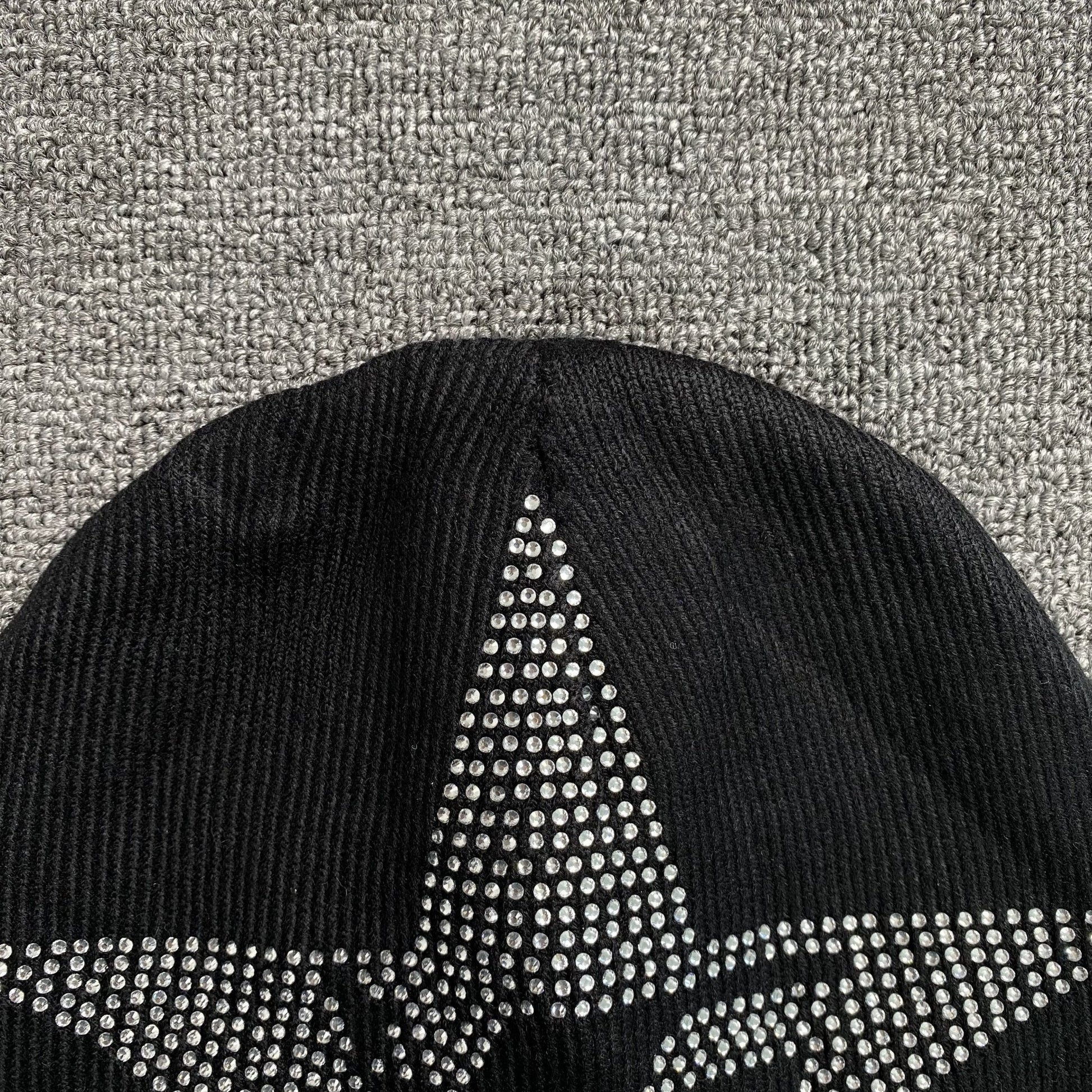 SP5DER STAR RHINESTONE SKULLY BLACK - Sin Sity Reps