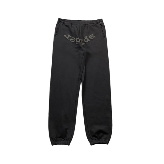 SP5DER VVS SWEATPANTS BLACK - Sin Sity Reps