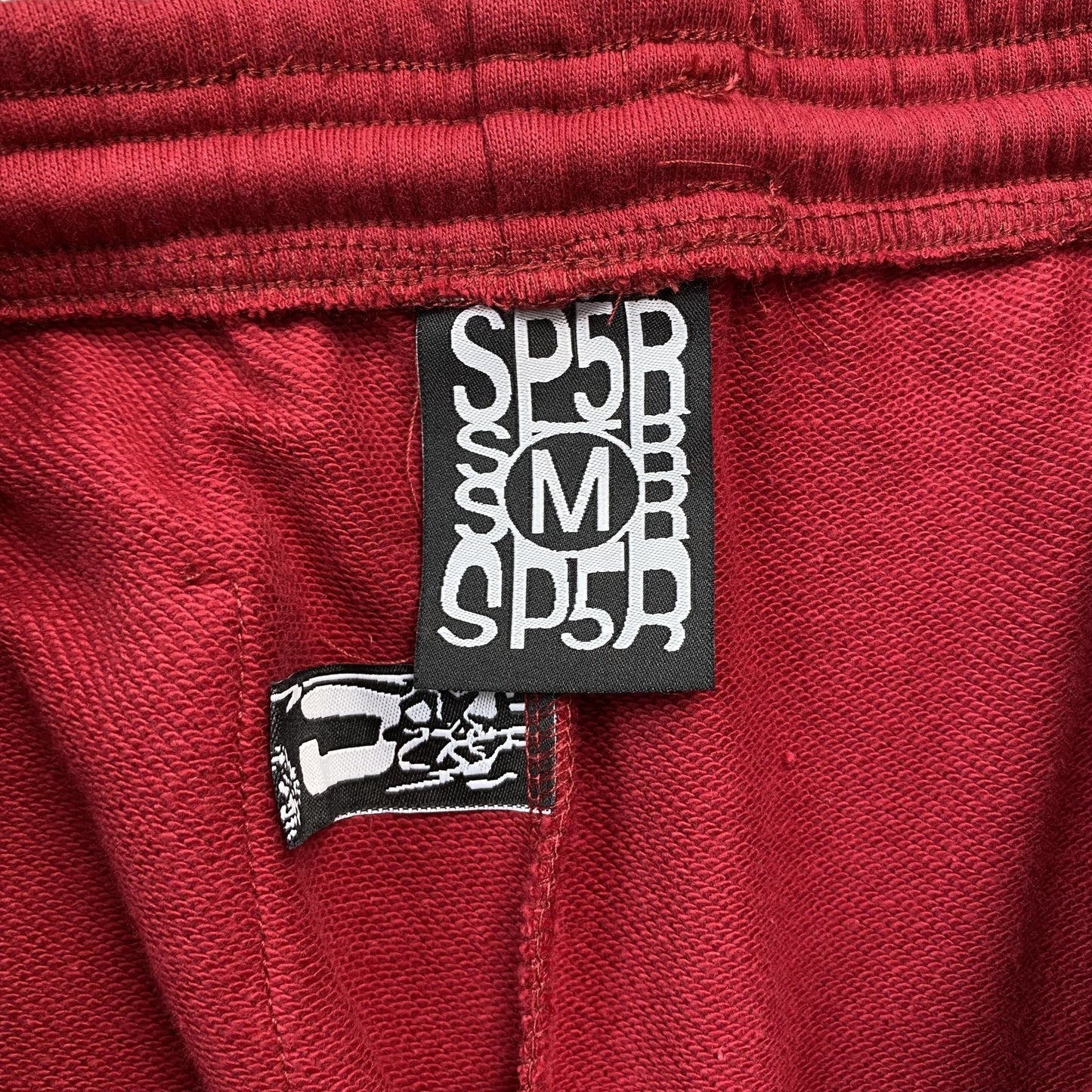 SP5DER VVS SWEATPANTS RED - Sin Sity Reps