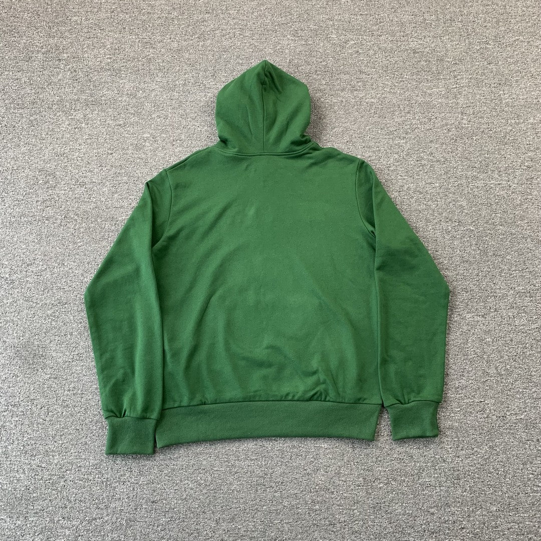 SP5DER WEB HOODIE HUNTER GREEN - Sin Sity Reps