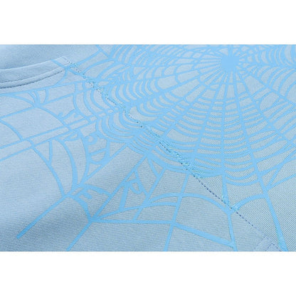 SP5DER WEB HOODIE SKY BLUE - Sin Sity Reps