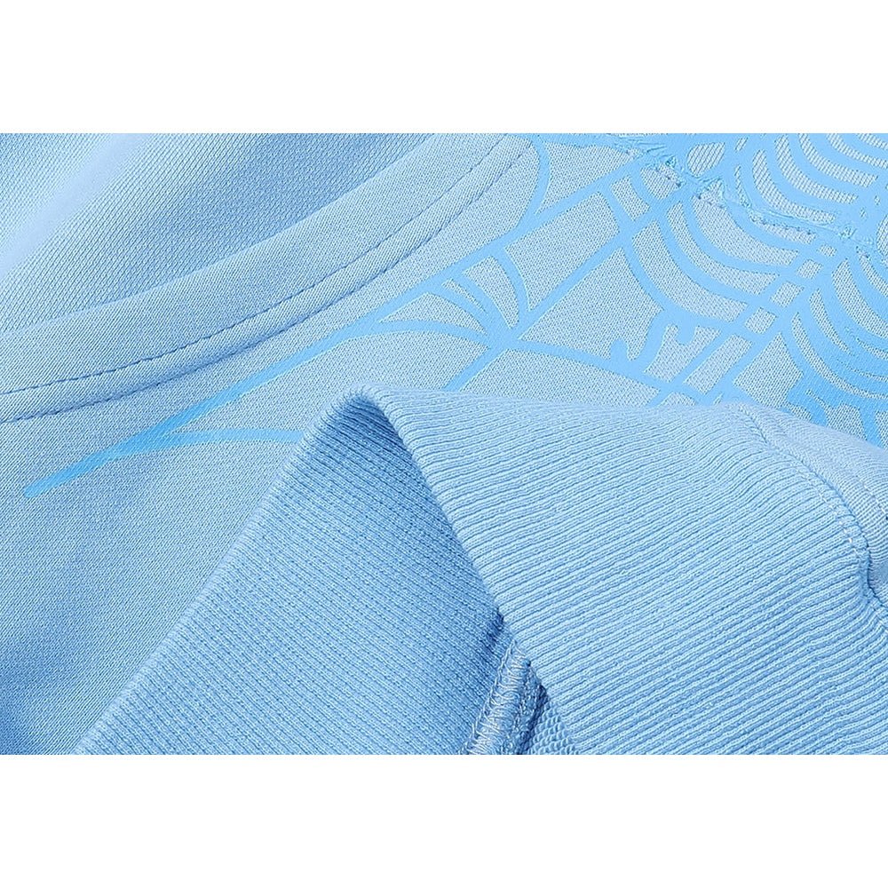 SP5DER WEB HOODIE SKY BLUE - Sin Sity Reps