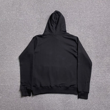 SP5DER x METRO BOOMIN HEROS AND VILLAINS HOODIE BLACK - Sin Sity Reps