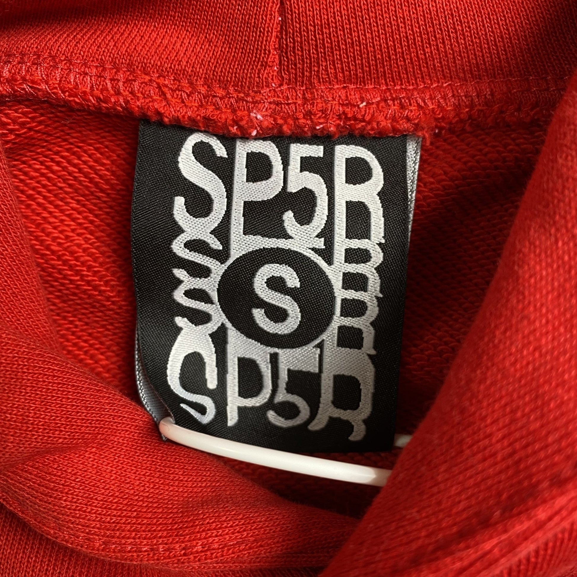 SP5DER x METRO BOOMIN HEROS AND VILLAINS HOODIE RED - Sin Sity Reps