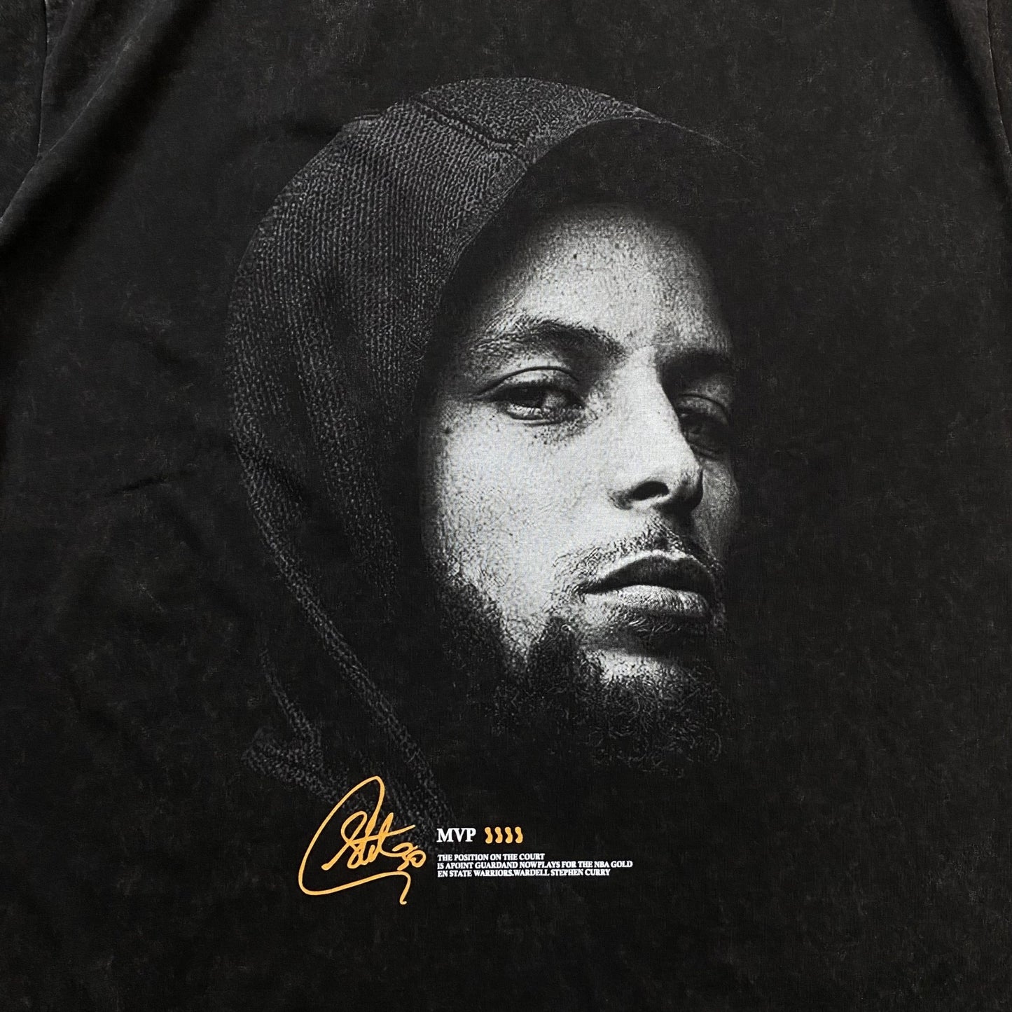 STEPHEN CURRY VINTAGE GRAPHIC TEE DARK GREY - Sin Sity Reps