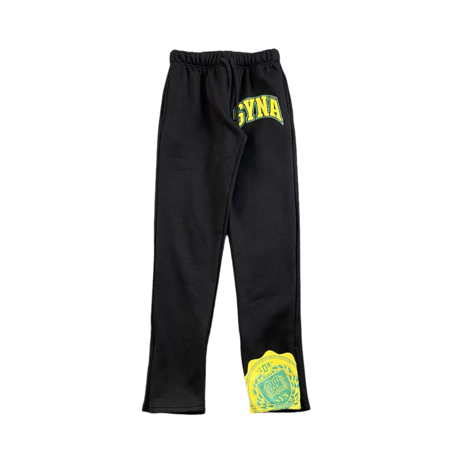 SYNA WORLD COLLEGE SWEATPANTS BLACK - Sin Sity Reps