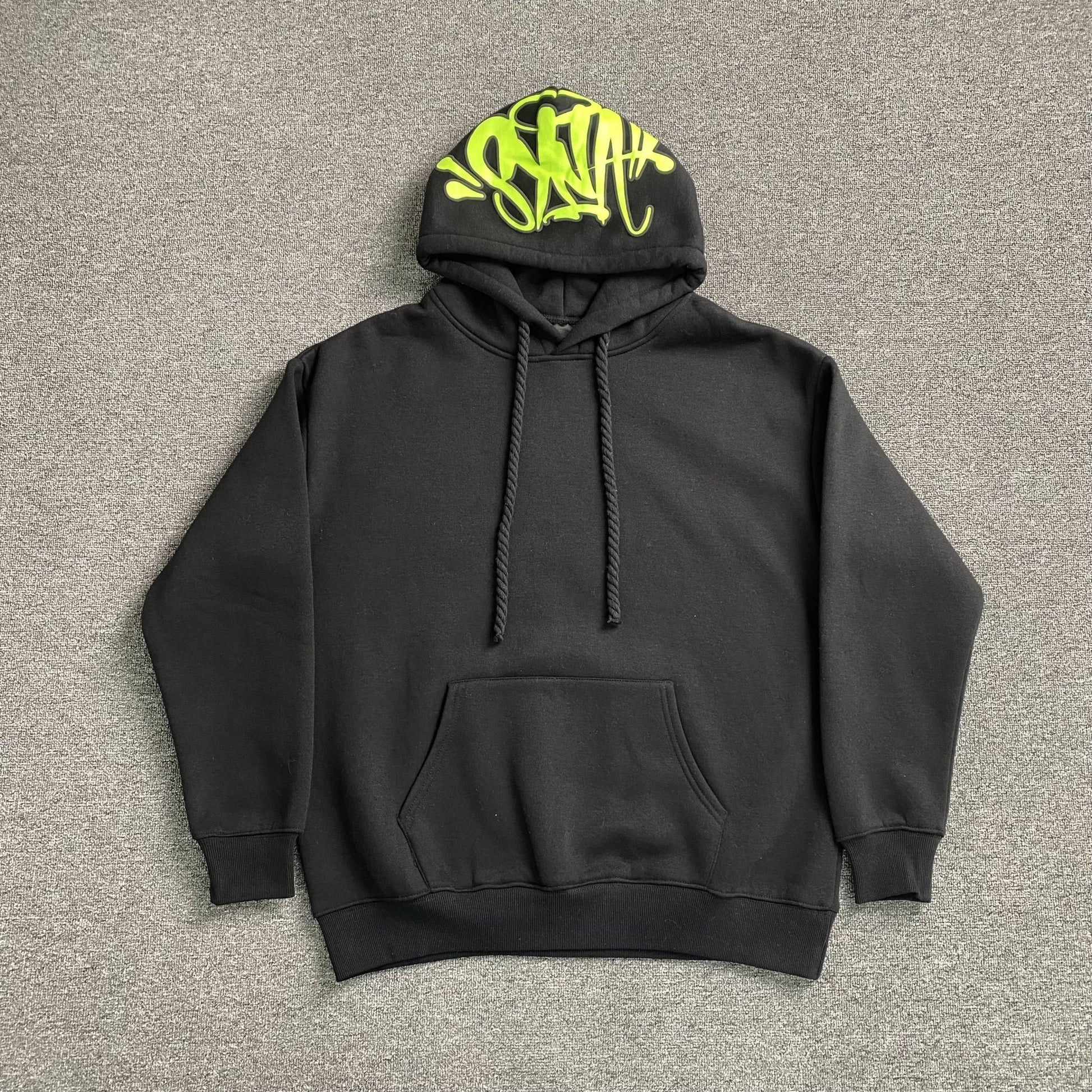 SYNA WORLD HOOD LOGO HOODIE BLACK - Sin Sity Reps