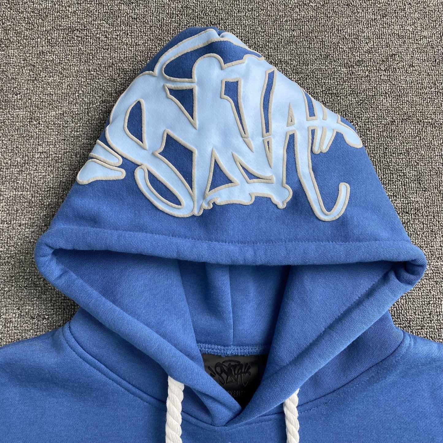 SYNA WORLD HOOD LOGO HOODIE BLUE - Sin Sity Reps