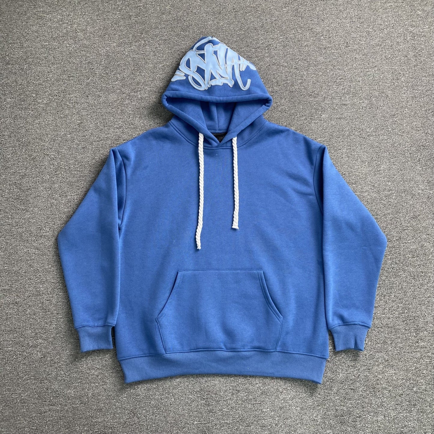 SYNA WORLD HOOD LOGO HOODIE BLUE - Sin Sity Reps