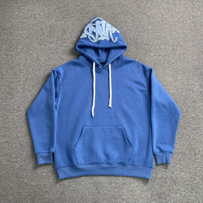 SYNA WORLD HOOD LOGO HOODIE BLUE - Sin Sity Reps