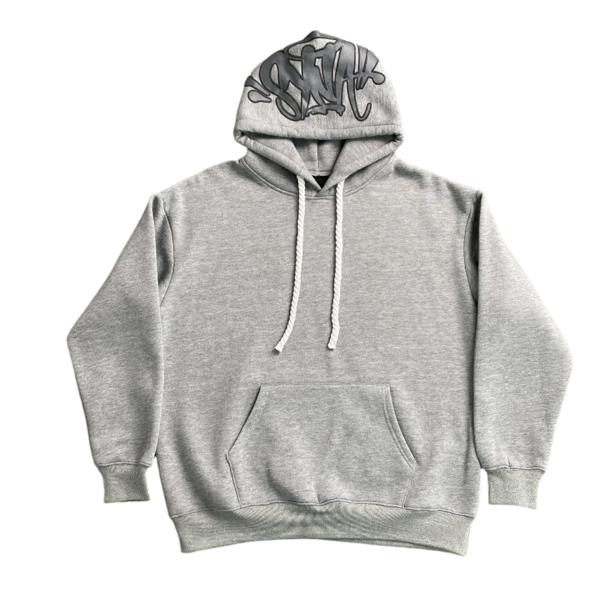 SYNA WORLD HOOD LOGO HOODIE GREY - Sin Sity Reps