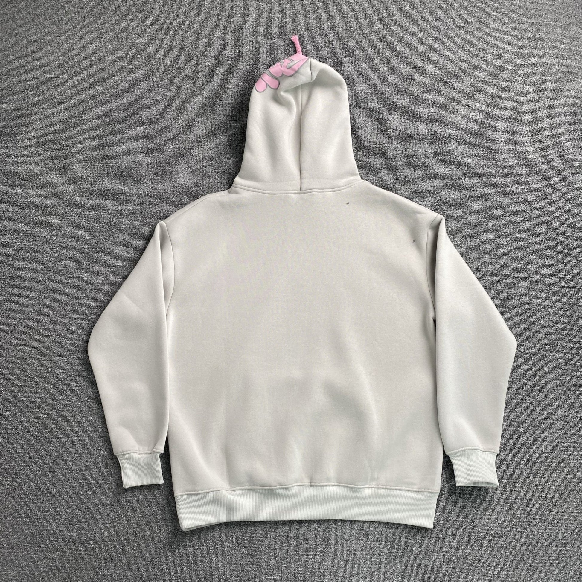 SYNA WORLD HOOD LOGO HOODIE GREY PINK - Sin Sity Reps