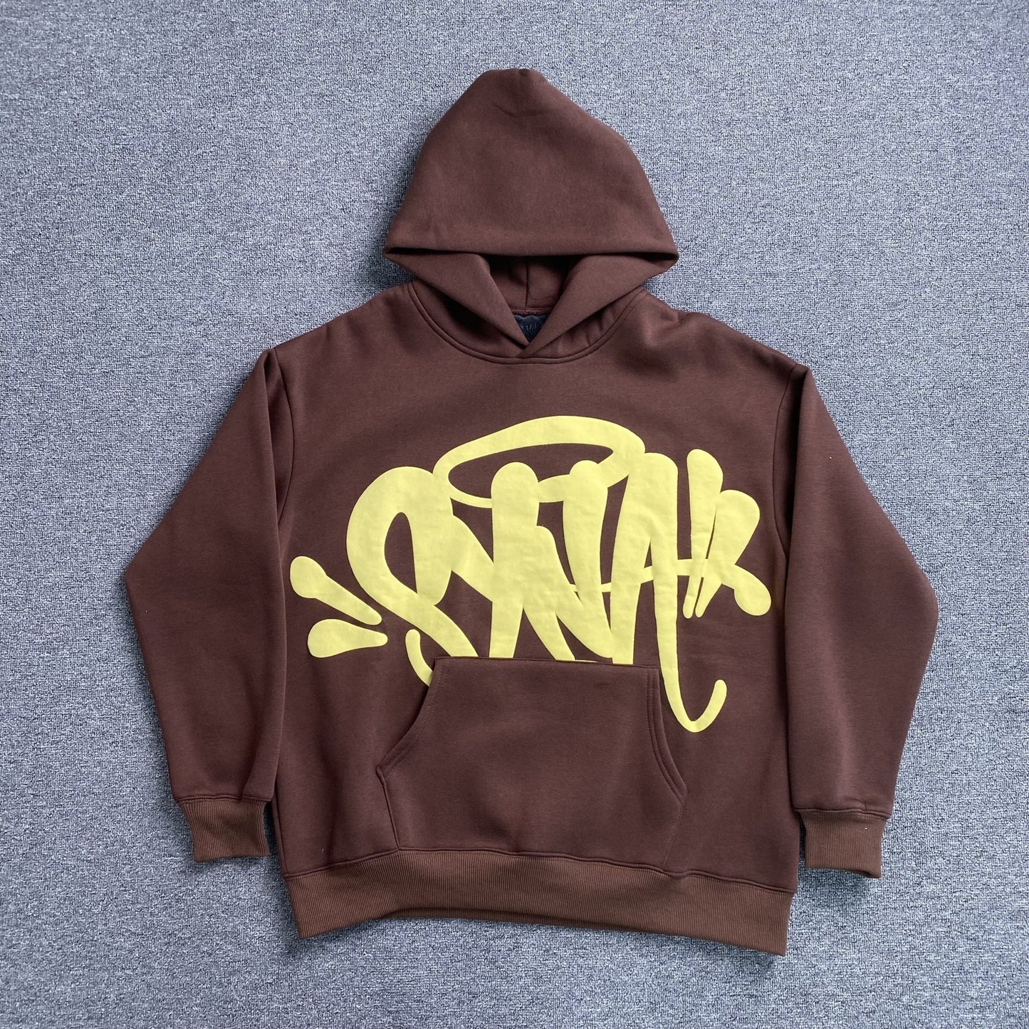 SYNA WORLD HOODIE BROWN - Sin Sity Reps