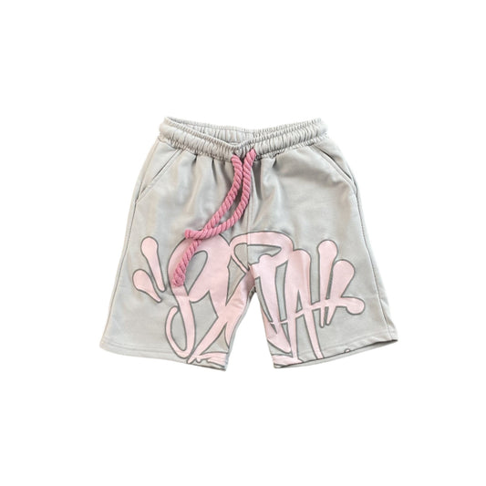 SYNA WORLD SHORTS GREY PINK - Sin Sity Reps