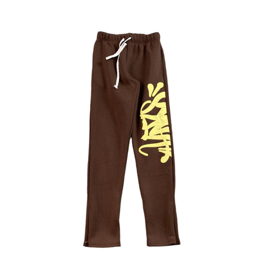 SYNA WORLD SWEATPANTS BROWN - Sin Sity Reps