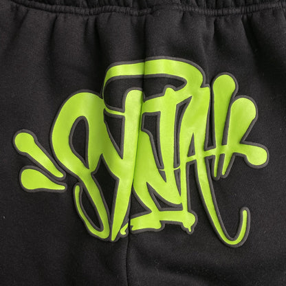 SYNA WORLD SYNA LOGO SWEATPANTS BLACK - Sin Sity Reps