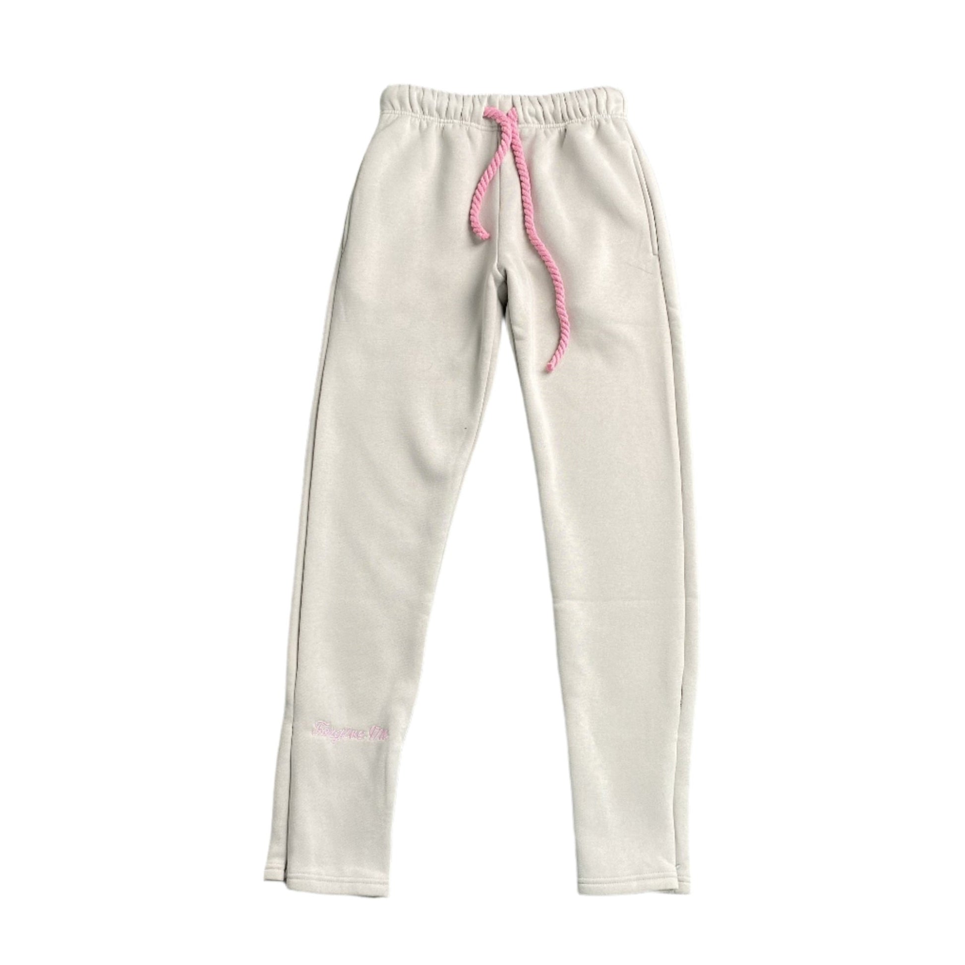 SYNA WORLD SYNA LOGO SWEATPANTS GREY PINK - Sin Sity Reps