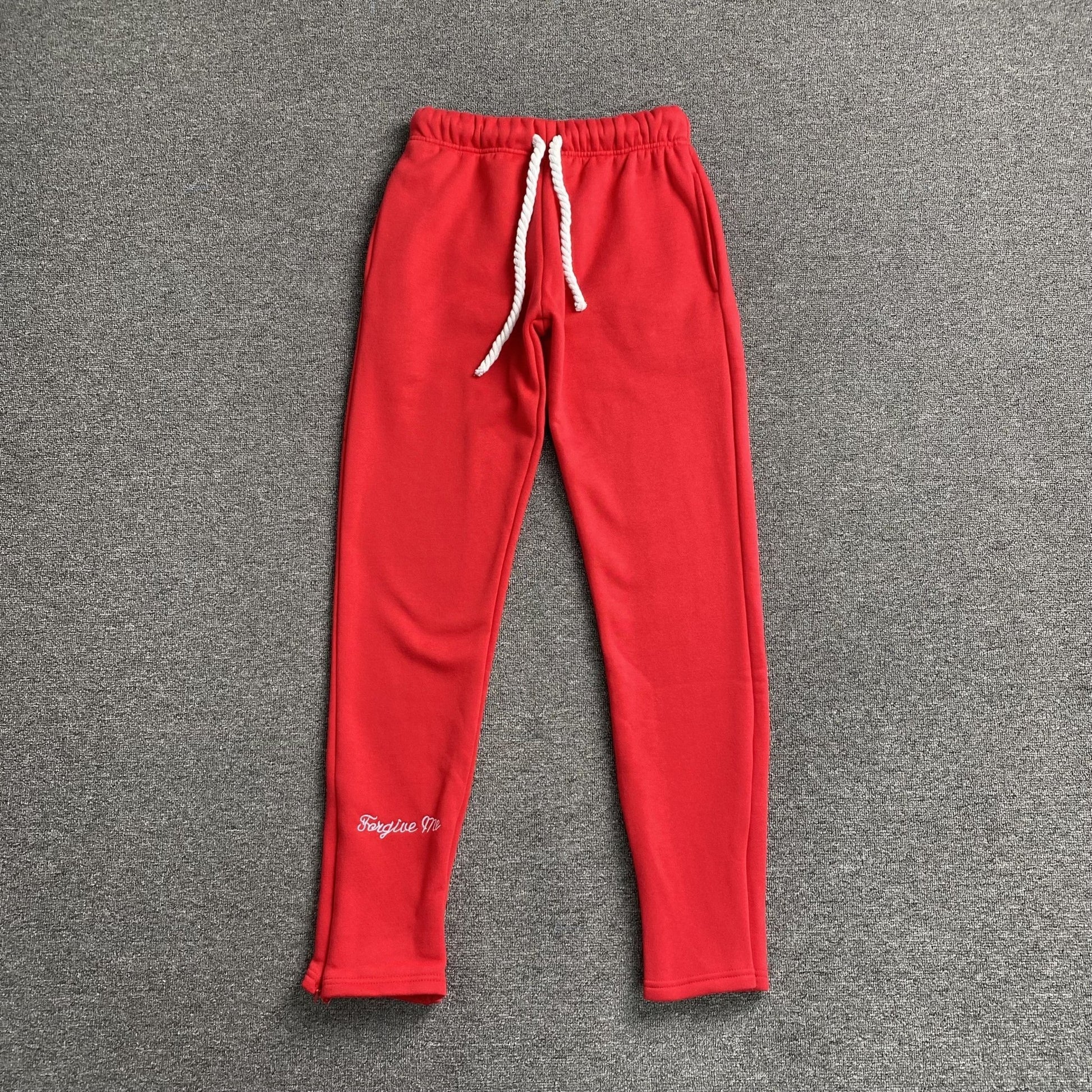 SYNA WORLD SYNA LOGO SWEATPANTS RED - Sin Sity Reps