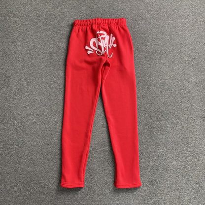 SYNA WORLD SYNA LOGO SWEATPANTS RED - Sin Sity Reps