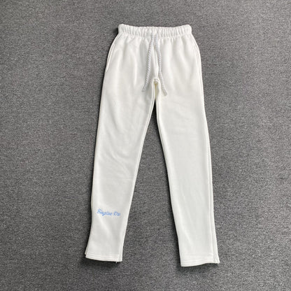 SYNA WORLD SYNA LOGO SWEATPANTS WHITE - Sin Sity Reps