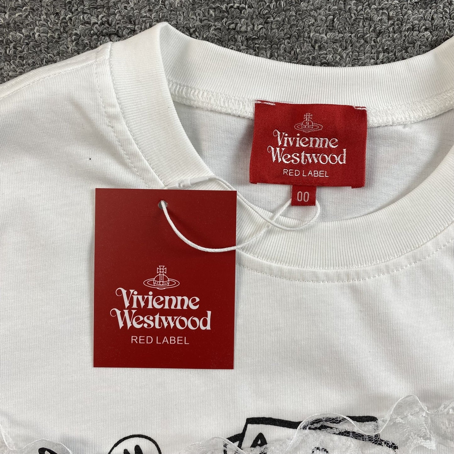 VIVIENNE WESTWOOD DOODLE T - SHIRT WHITE - Sin Sity Reps