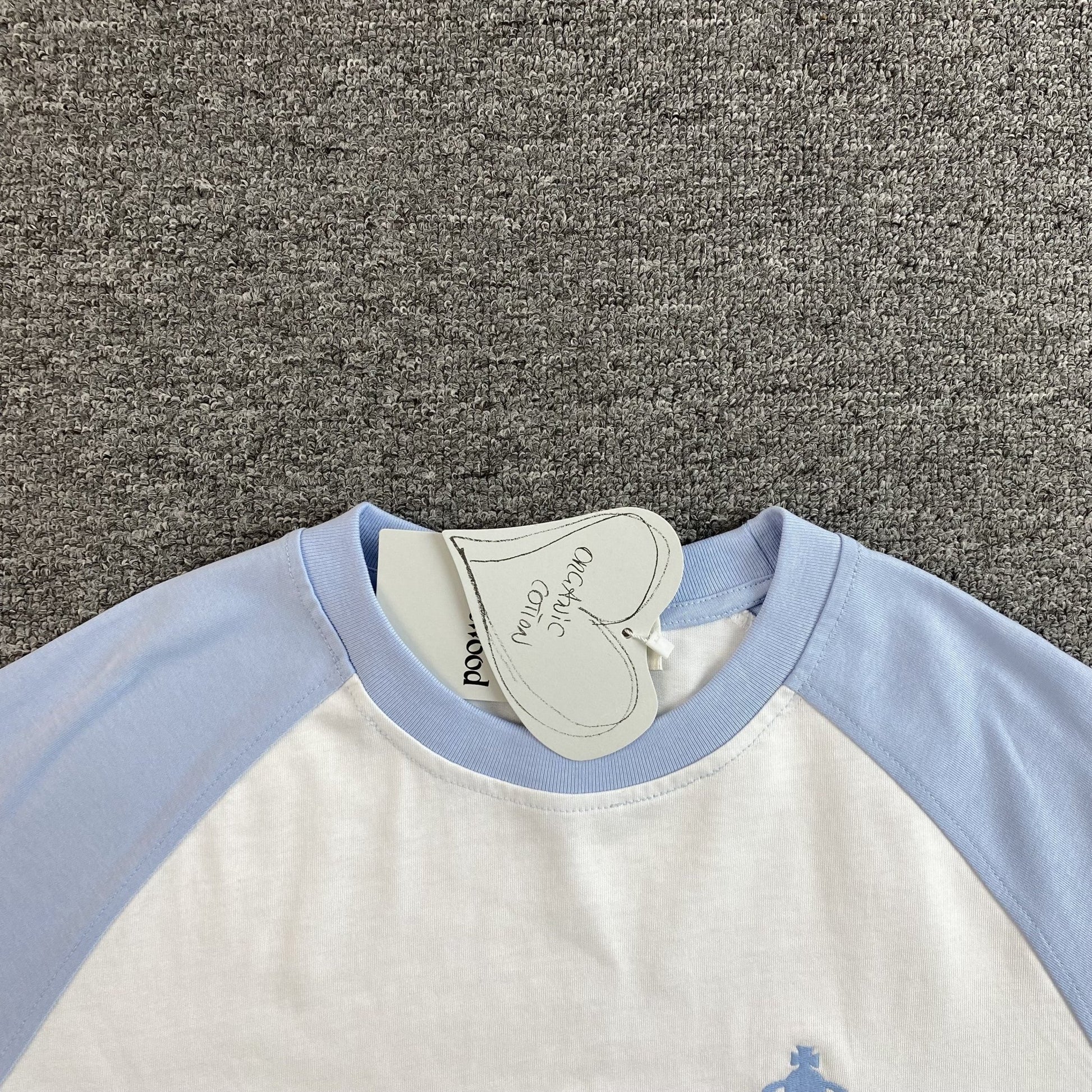 VIVIENNE WESTWOOD T - SHIRT WHITE BABY BLUE - Sin Sity Reps