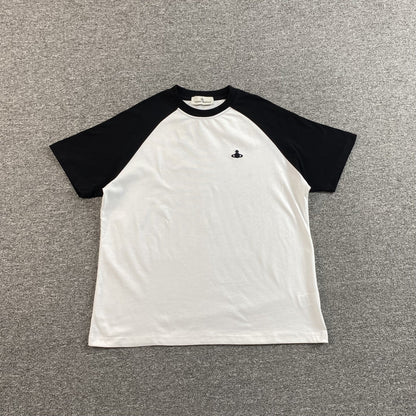 VIVIENNE WESTWOOD T - SHIRT WHITE BLACK - Sin Sity Reps