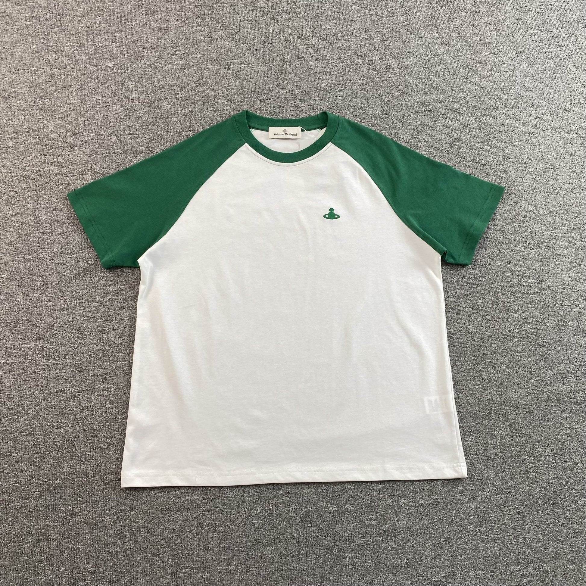 VIVIENNE WESTWOOD T - SHIRT WHITE GREEN - Sin Sity Reps